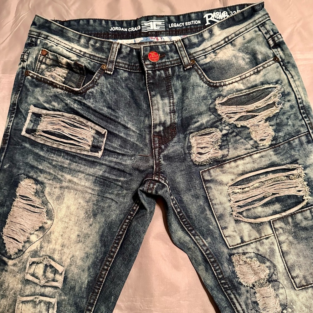 Men's Jordan Craig Distressed Jeans - Picture 4 of 4